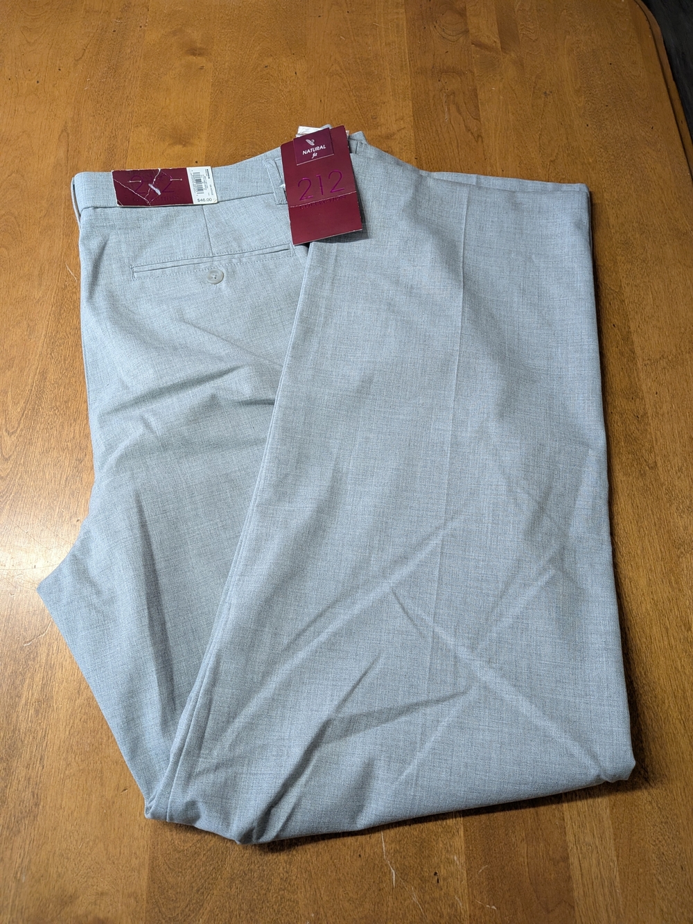 3/$14 Light Gray Dress Pants - Picture 3 of 4